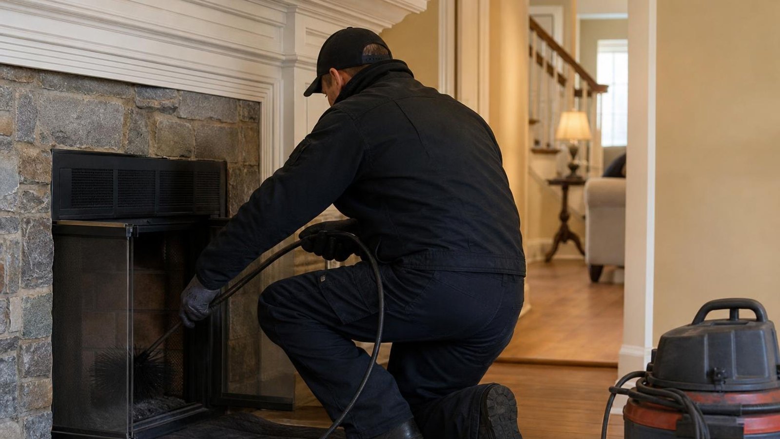 Practical chimney sweep & inspection in Temple Hills